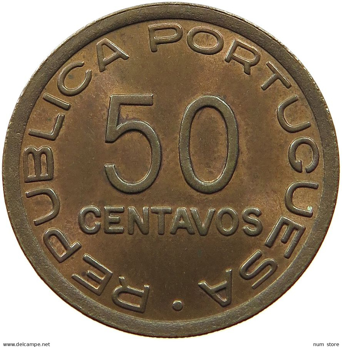 MOZAMBIQUE 50 CENTAVOS 1945 MOZAMBIQUE 50 CENTAVOS 1945 PROVA #t065 0683 - Mozambique