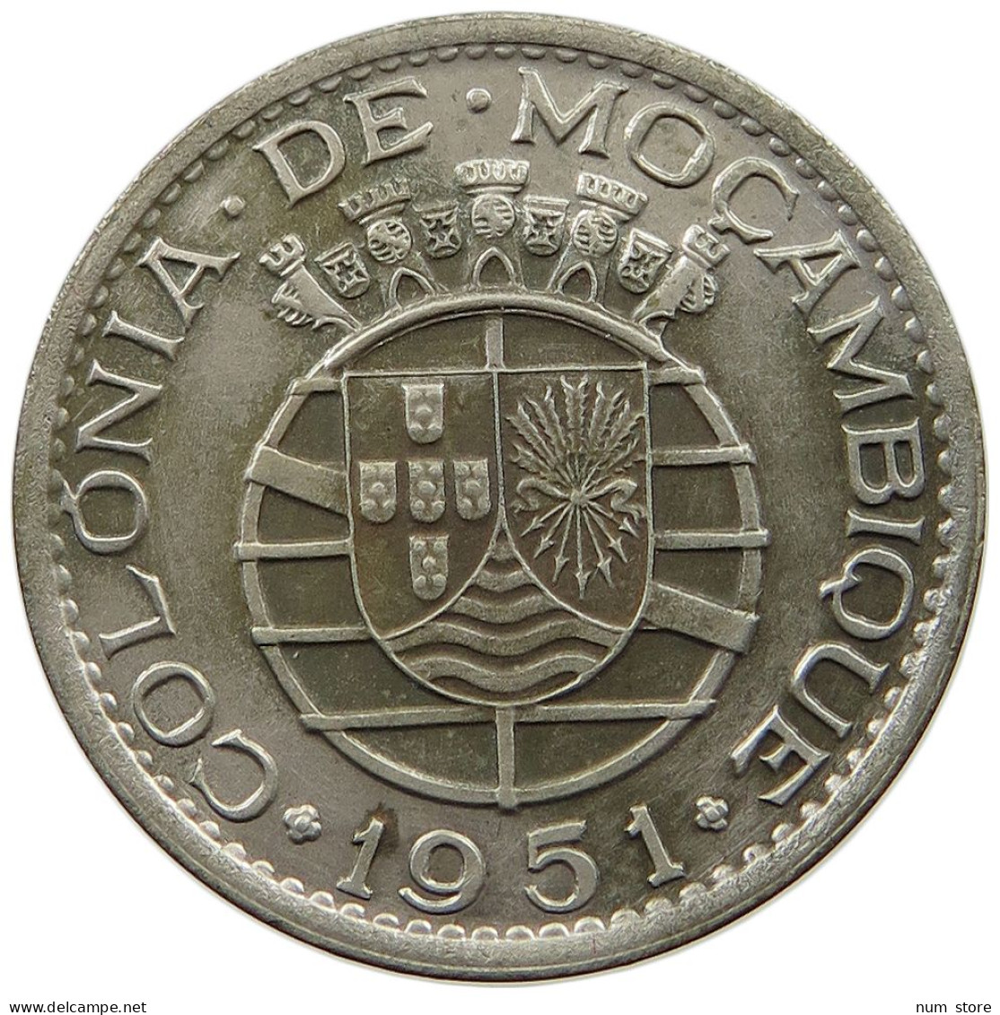 MOZAMBIQUE ESCUDO 1951 MOZAMBIQUE ESCUDO 1951 PROVA #t065 0705 - Mosambik