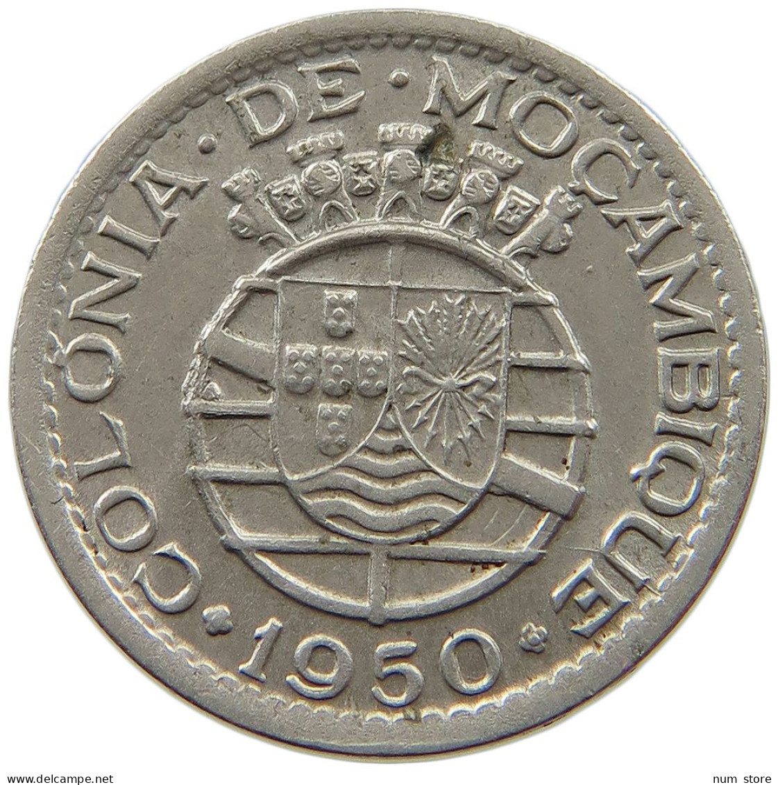 MOZAMBIQUE 50 CENTAVOS 1950  #t059 0473 - Mozambique