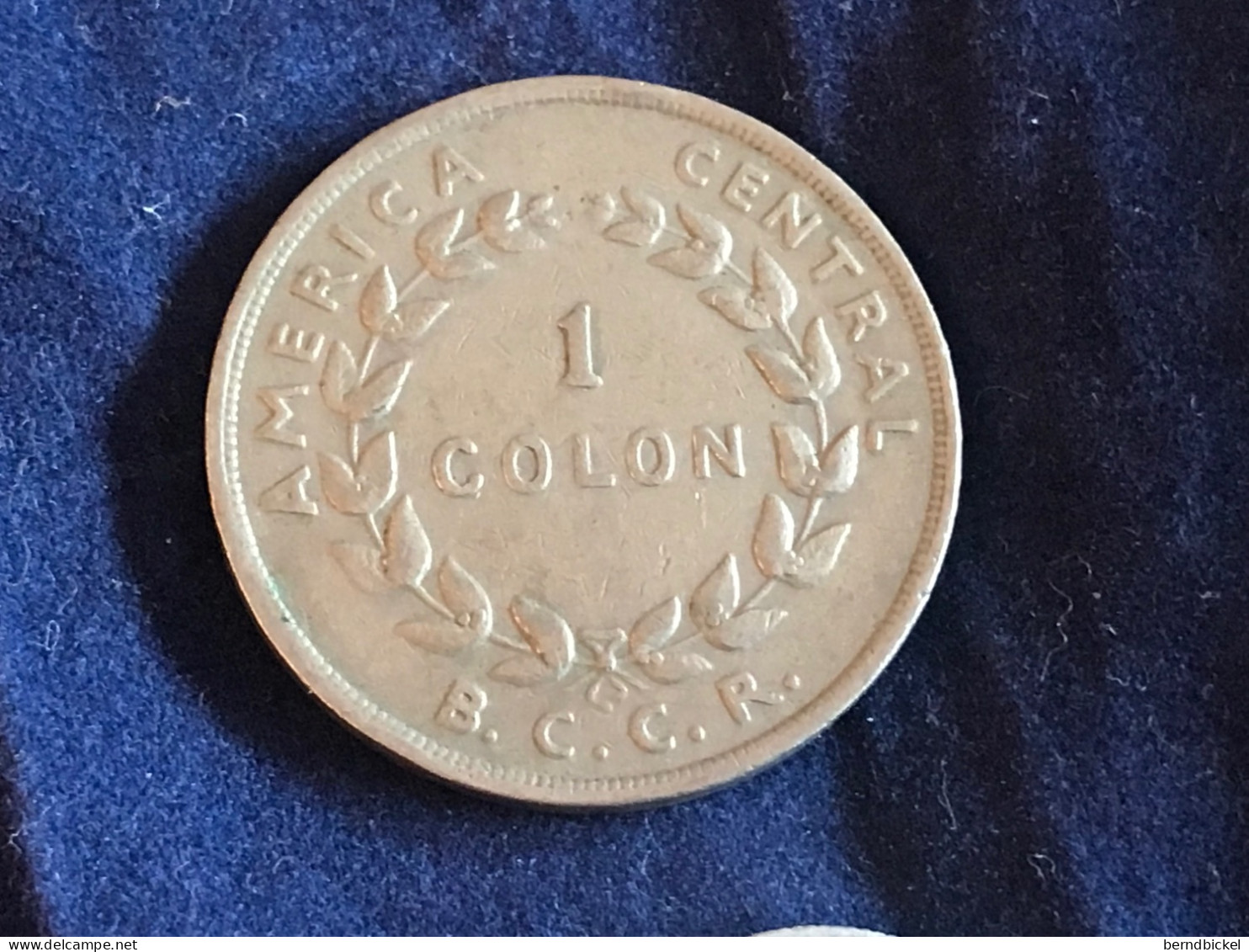 Münze Münzen Umlaufmünze Costa Rica 1 Colon 1970 - Costa Rica