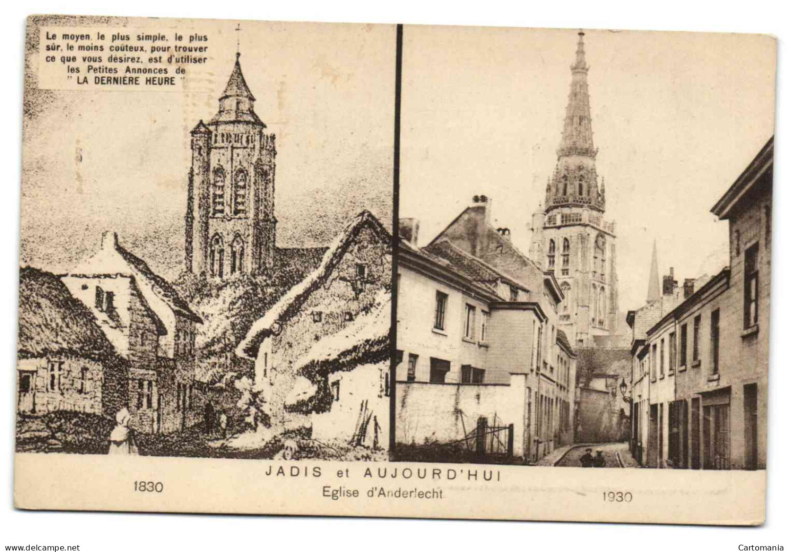 Bruxelles Jadis Et Aujourd’hui – Eglise D’Anderlecht - Anderlecht