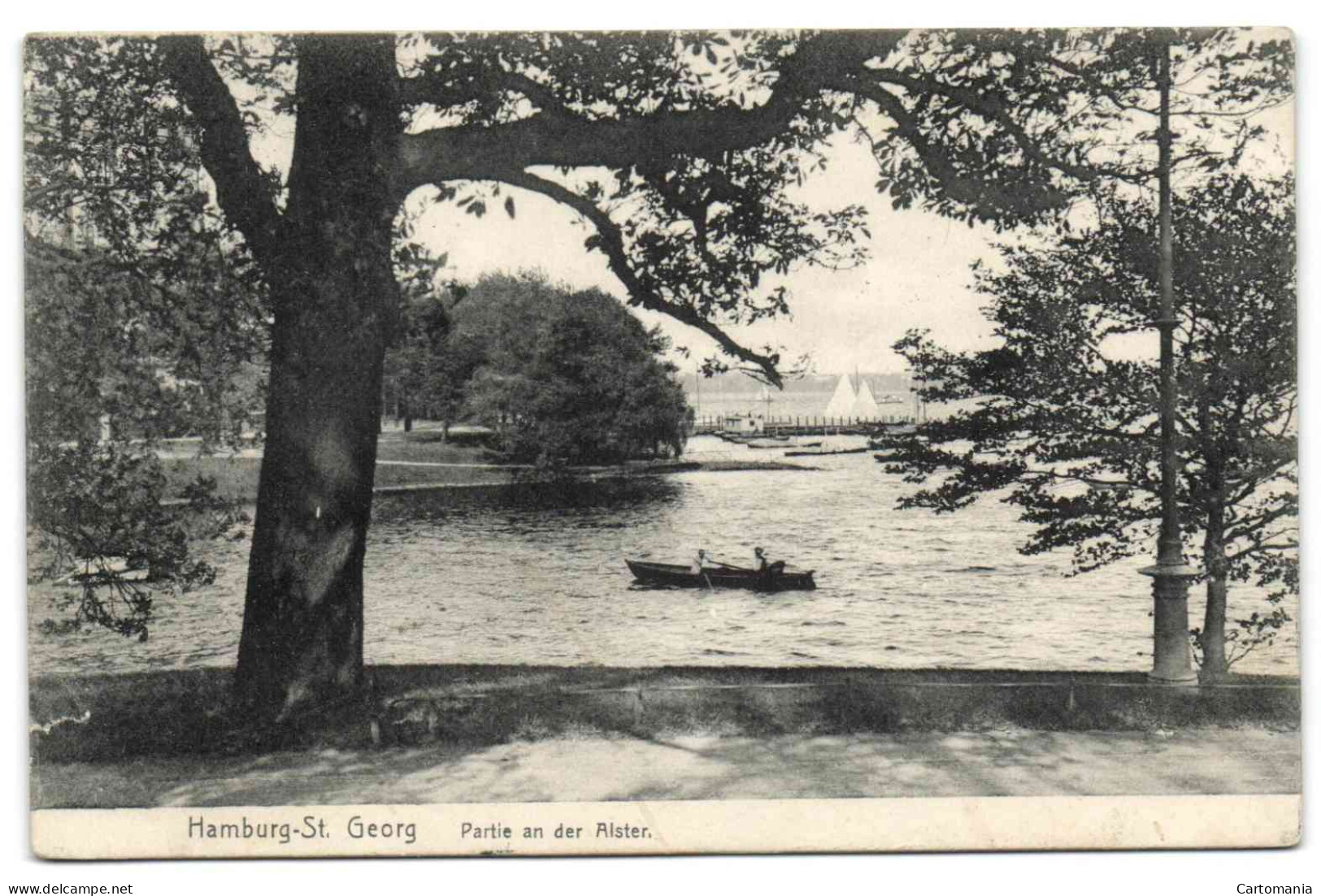 Hamburg - St Georg - Partie An Der Alster - Lorch