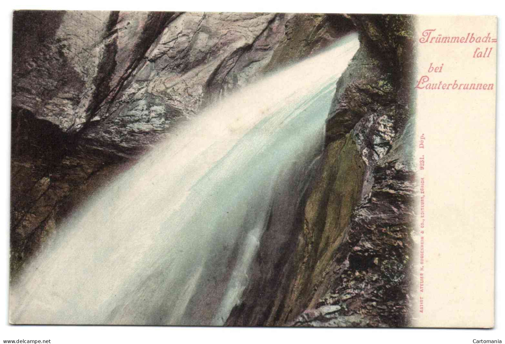 Trümmelbach Fall Bei Lauterbrunnen - Lauterbourg