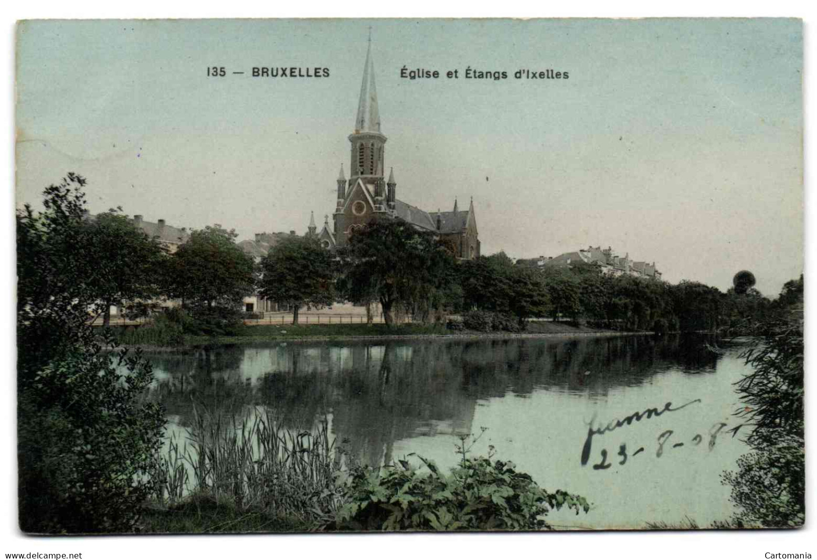 Bruxelles - Eglise Et Etangs D'Ixelles - Elsene - Ixelles