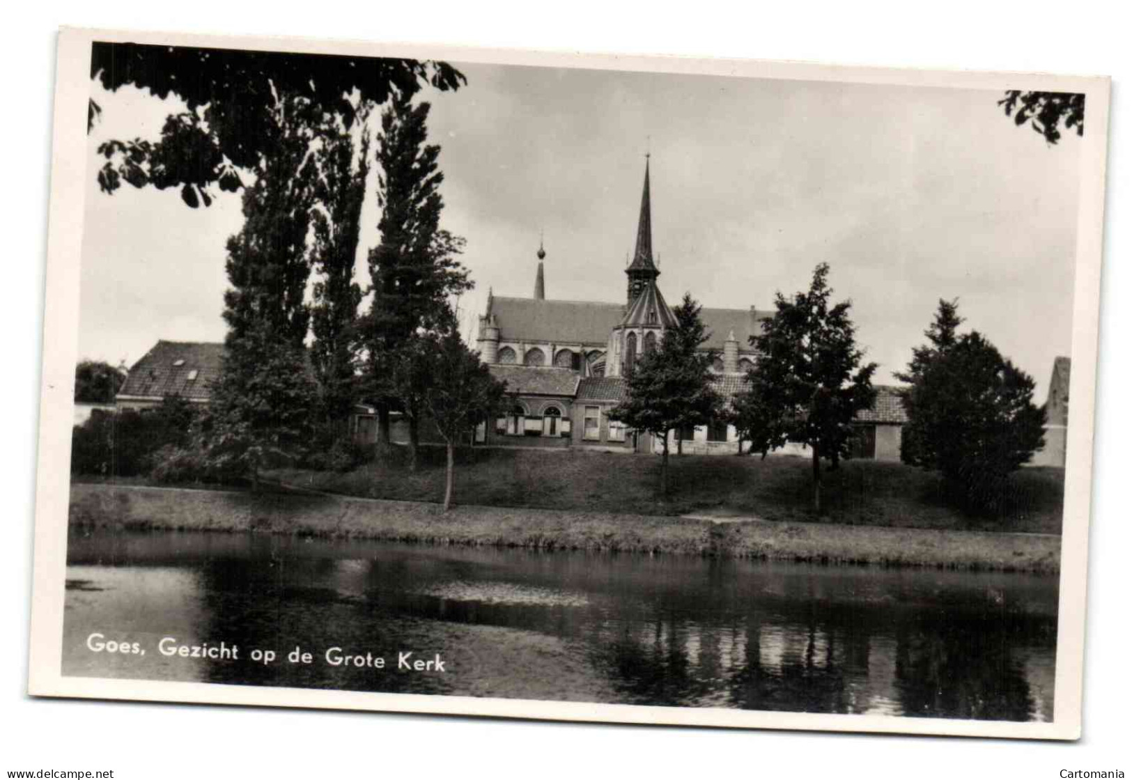 Goes - Gezicht Op De Grote Kerk - Goes