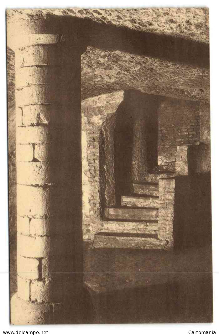 Gaesbeek - Vue D'une Salle Basse Dans Une Des Tours Démantelées - Lennik