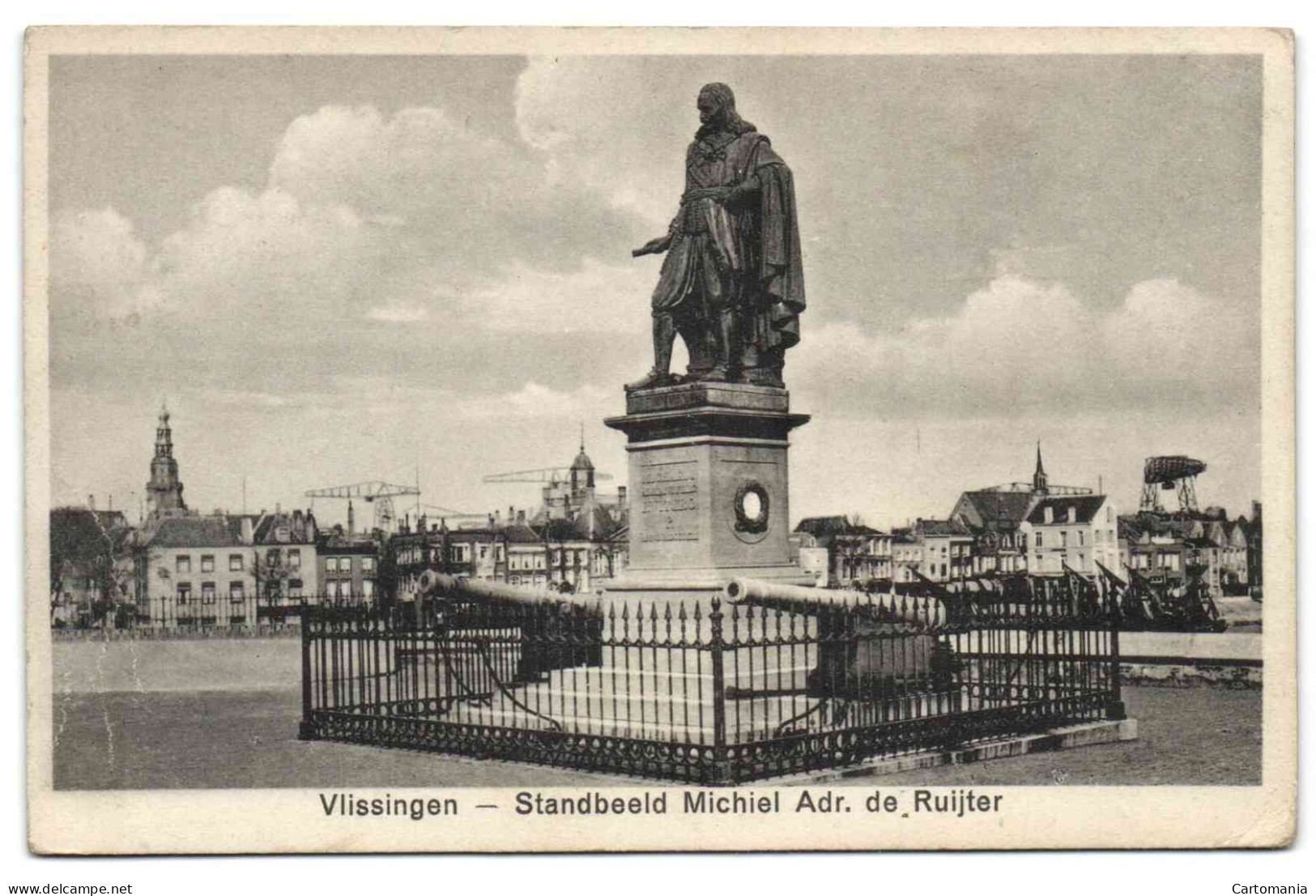 Vlissingen - Standbeeld Michiel Adr. De Ruijter - Vlissingen
