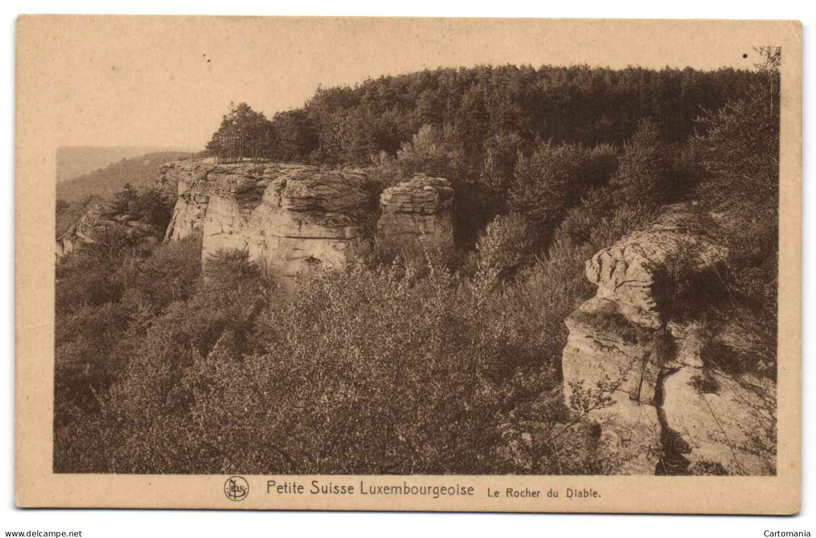 Luxembourg - Le Rocher Du Diable - Muellerthal