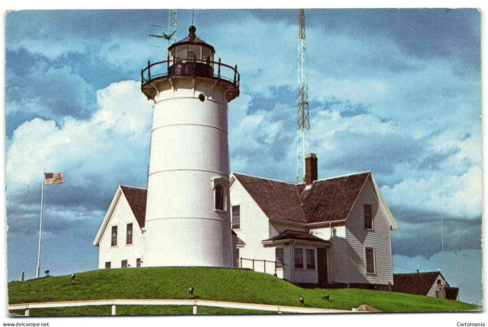 Nobska - Lighthouse Woods Hole Cape Cod Mass. - Cape Cod
