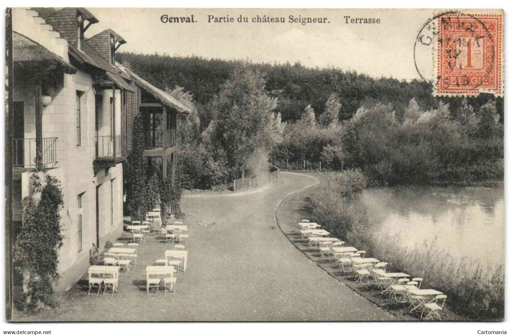Genval - Partie Du Château Seigneur - Terasse - Rixensart