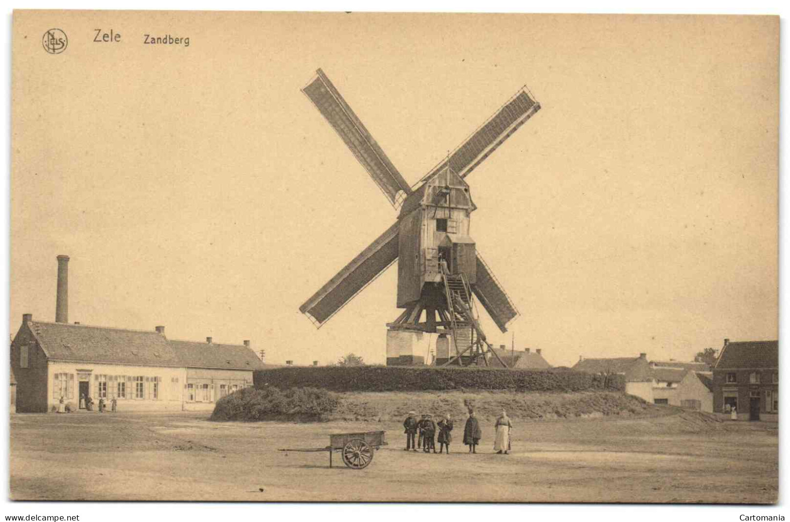 Zele - Zandberg  - Molen - Moulin - Zele