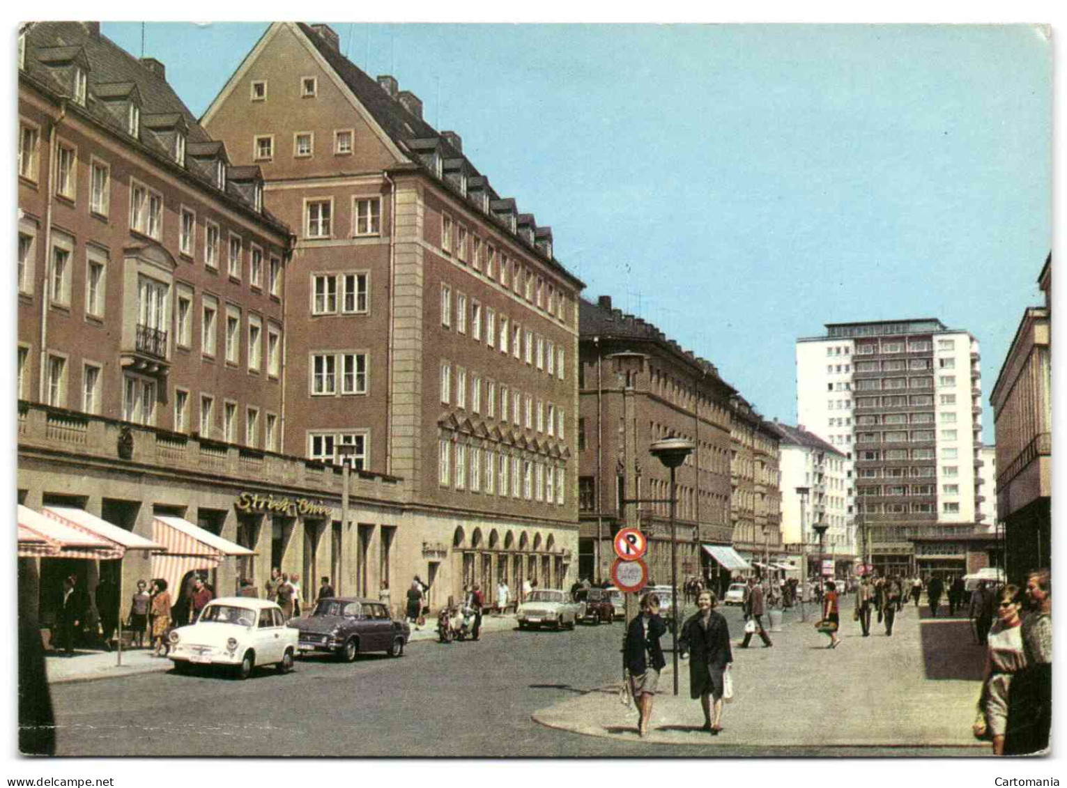 Karl Marx Stadt - Innere Klosterstasse - Chemnitz (Karl-Marx-Stadt 1953-1990)