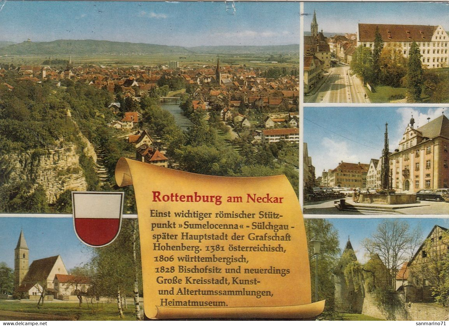 POSTCARD 504,Germany,Rottenburg - Rottenburg