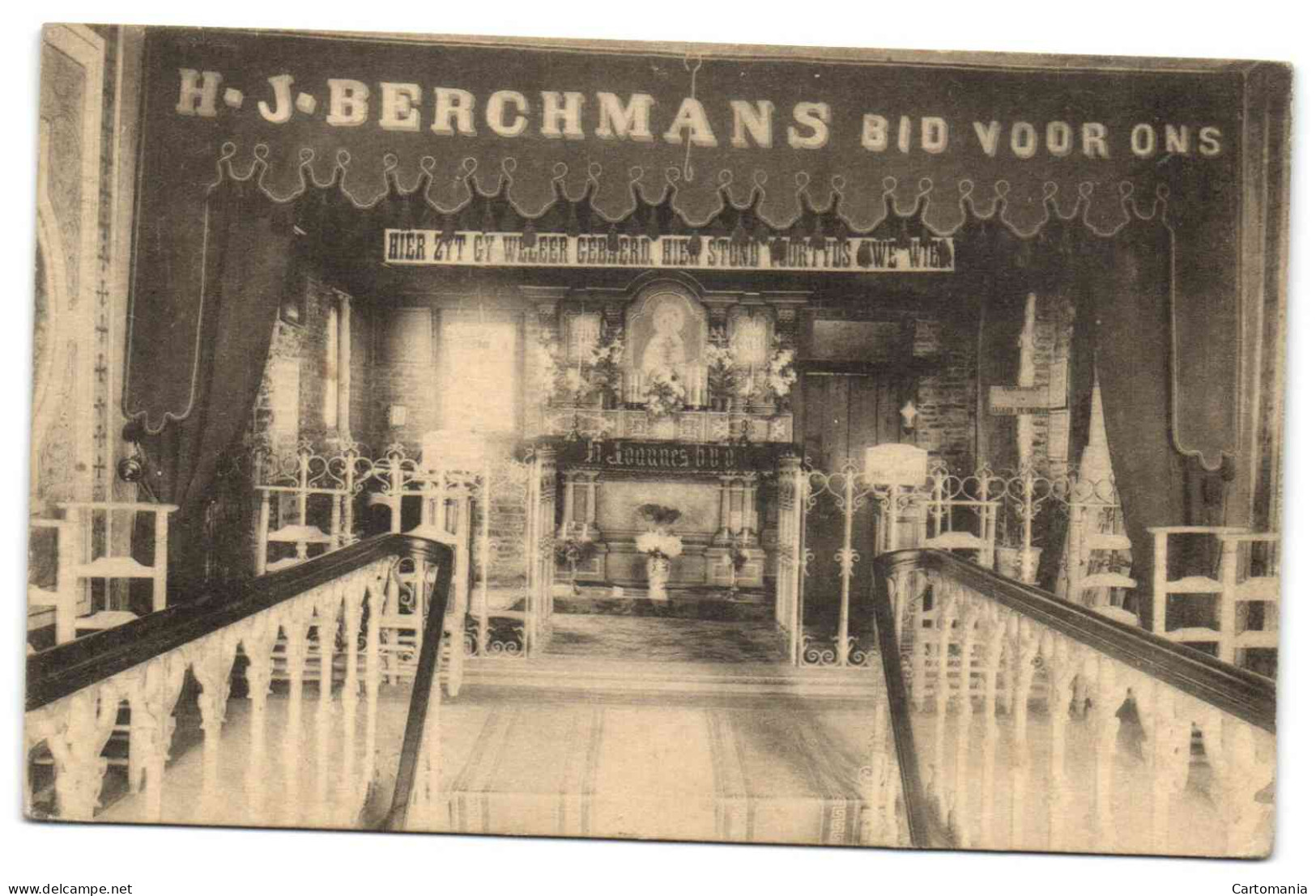 Diest - Geboortekamer Van Den H. J. Berchmans - Intérieur De La Chapelle( Uitg. E. Uten-Uytterhoeven) - Diest