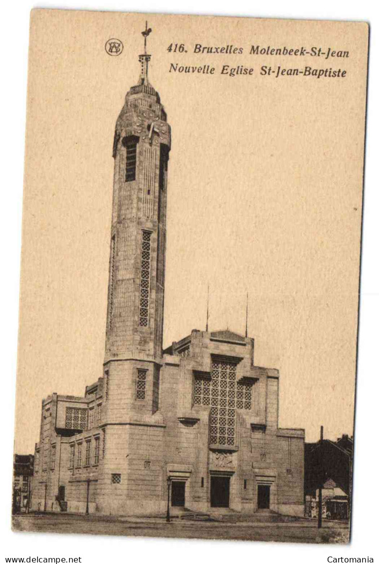 Molenbeek-St-Jean - Nouvelle Eglise St-Jean-Baptiste (F. Walschaerts) - Molenbeek-St-Jean - St-Jans-Molenbeek