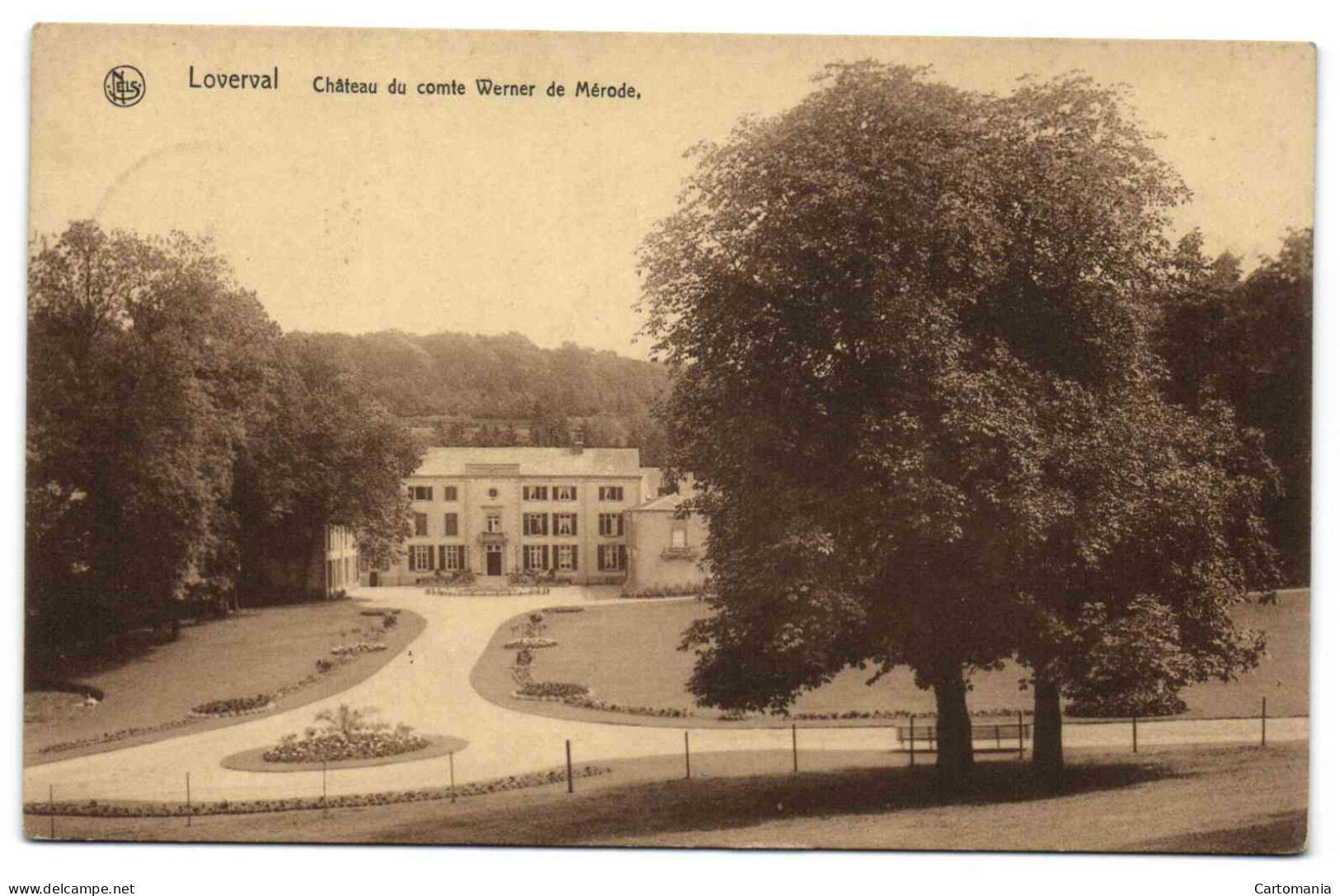 Loverval - Château Du  Comte Werner De Mérode (Edit. F. Bertinchamps) - Gerpinnes