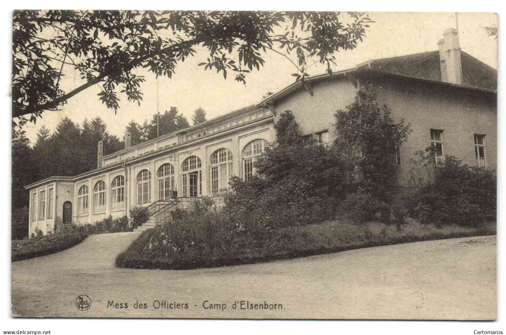 Camp D'Elsenborn - Mess Des Officiers (Edit. Alexandre Herld) - Elsenborn (Kamp)