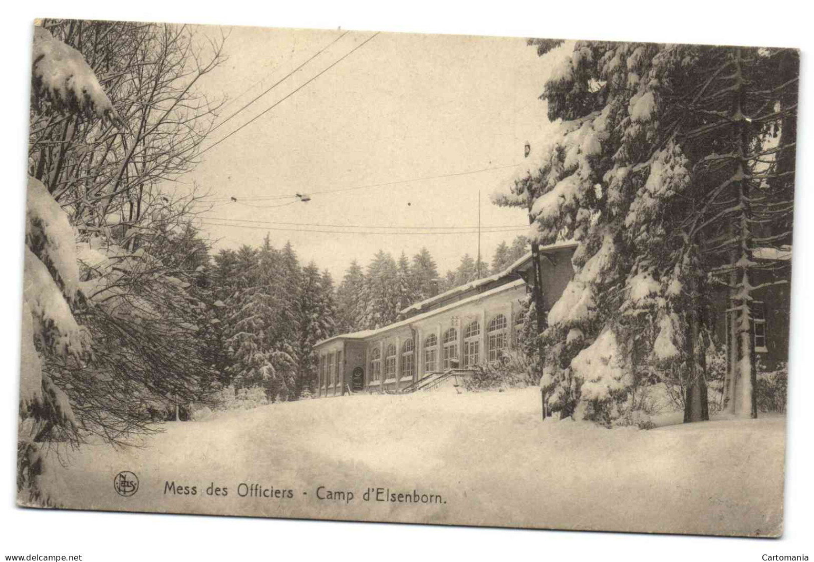 Camp D'Elsenborn - Mess Des Officiers (Edit. Alexandre Herld) - Elsenborn (Kamp)