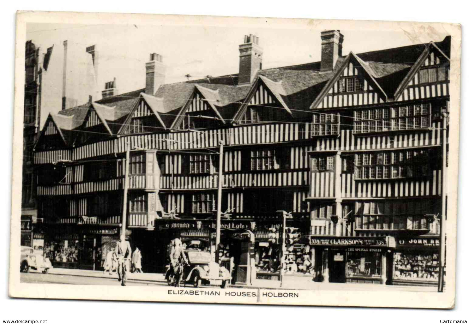 Elizabethan Houses Holborn - London Suburbs