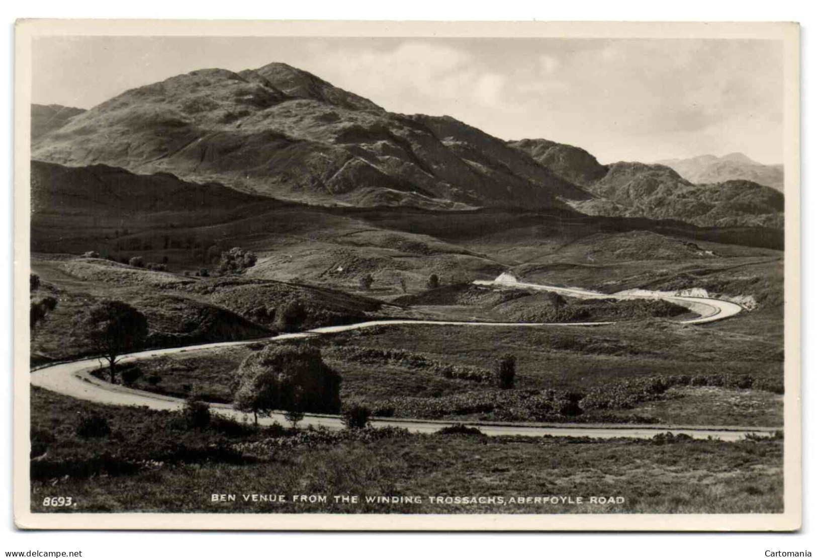 Ben Venue From The Winding Trossachs, Aberfoyle Road - Perthshire