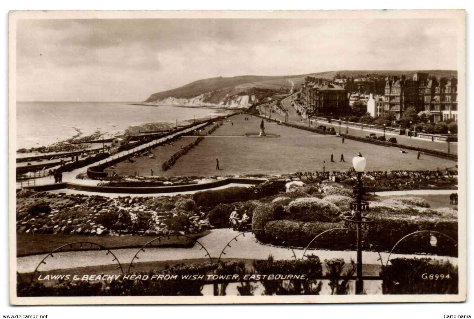 Lawns & Beachy Head From Wish Tower - Eastbourne - Eastbourne