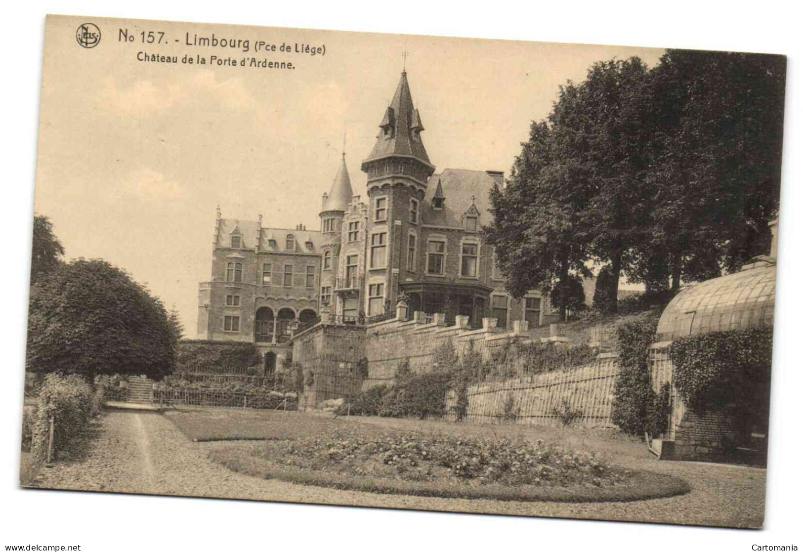 Limbourg (Place De Liège) Château De La Porte D'Ardenne (Edit. Nels) - Limbourg