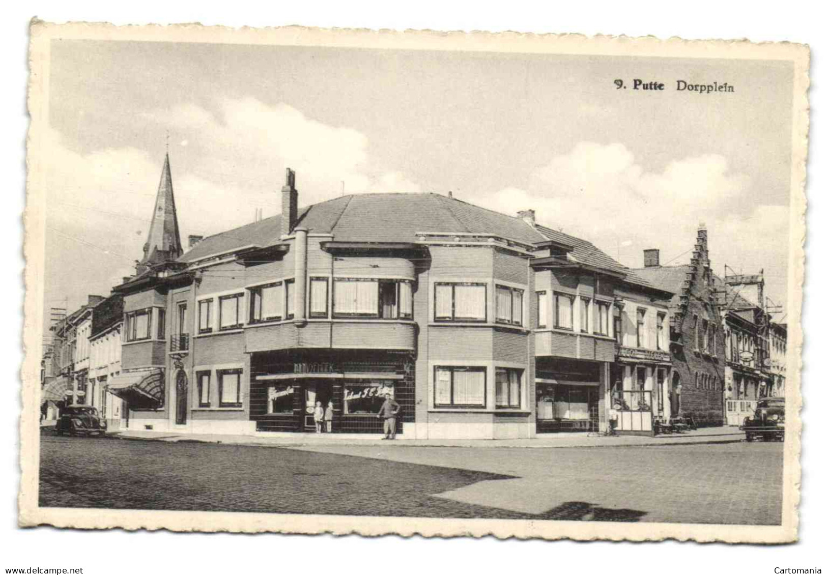 Putte - Dorpplein  (Uitg. J. Van Asbroeck-Jacobs) - Putte