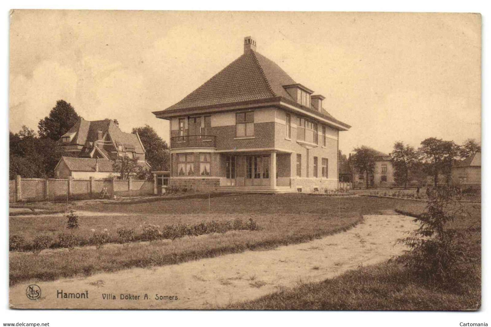 Hamont - Villa Dokter A. Somers (Druk. Jos. Jacobs) - Hamont-Achel