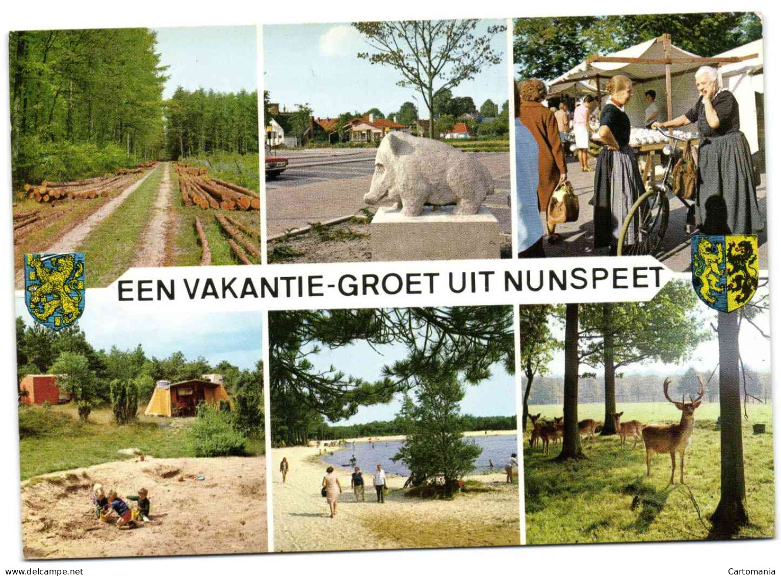 Een Vakantie-groet Uit Nunspeet - Nunspeet