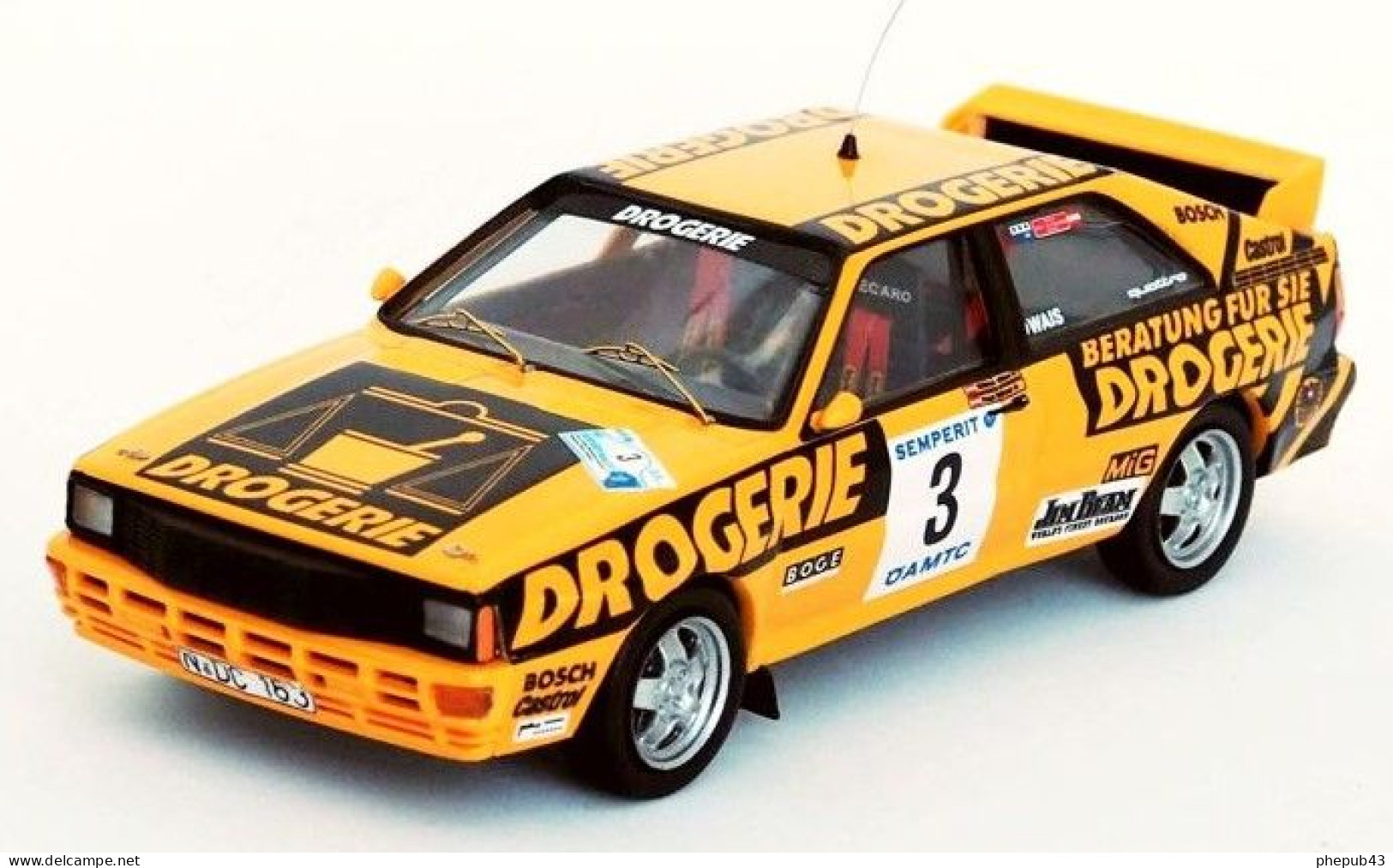 Audi Quattro - International Semperit Rally 1983 #3 - Wiedner/Zehetner - Troféu - Trofeu