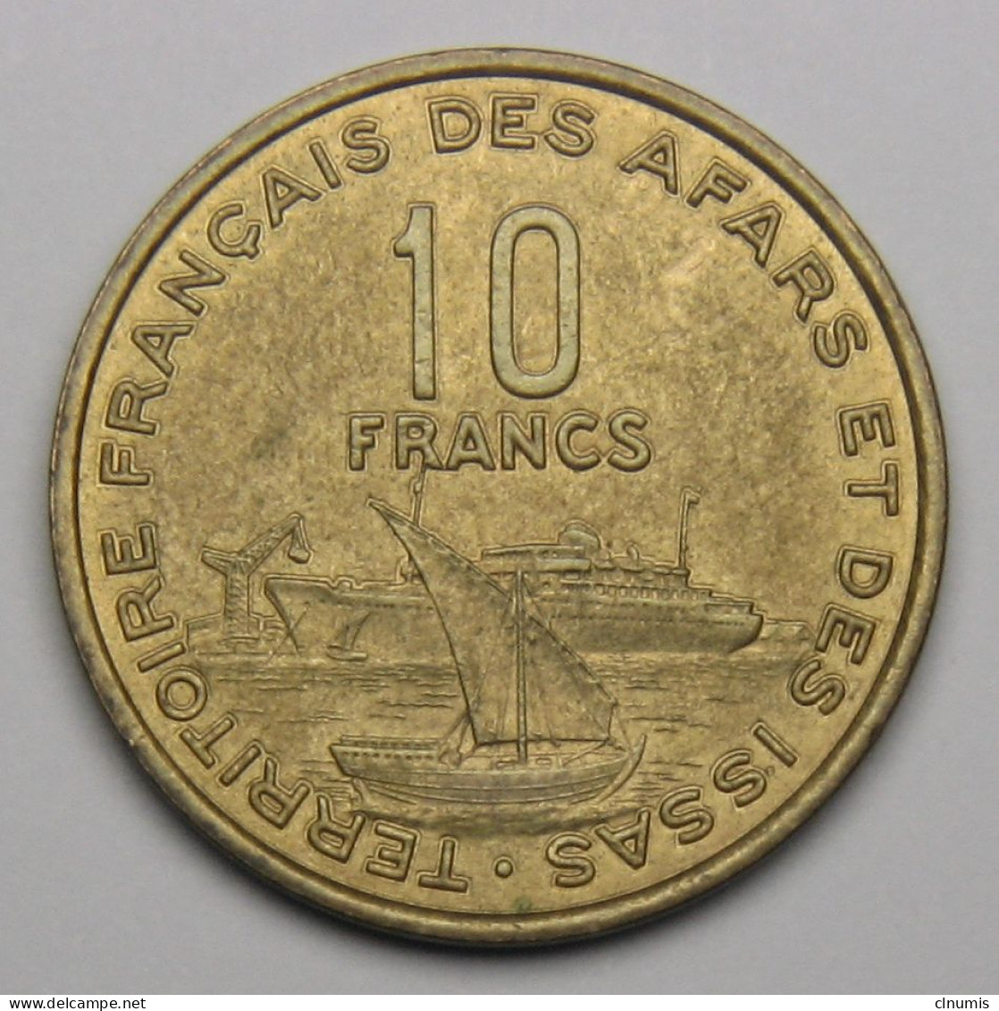 10 Francs, Territoire Français Des Afars Et Des Issas - Yibuti (Territorio De Los Afars Y De Los Issas)