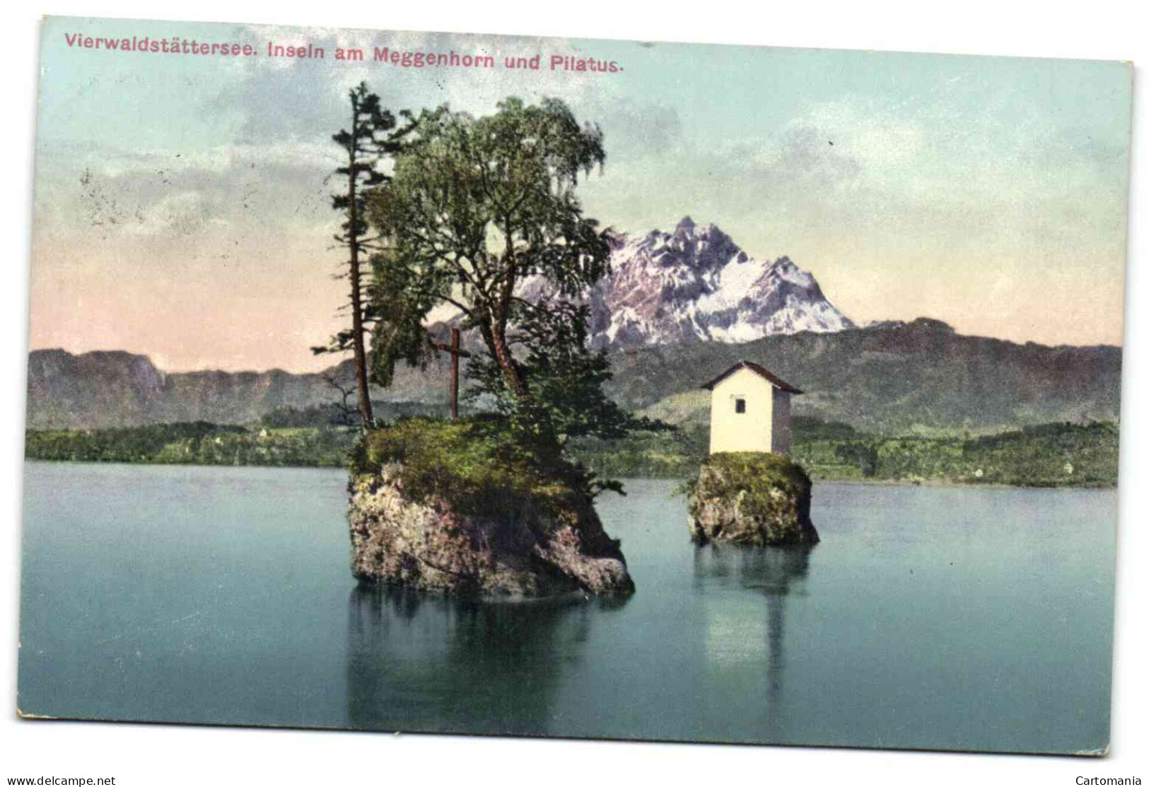 Vierwaldstättersee - Inseln Am Meggenhorn Und Pilatus - Meggen