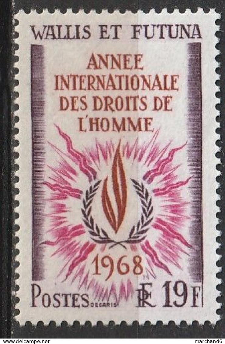 Wallis Et Futuna Année Internationale Des Droits De L Homme N°173 *neuf Charnière - Nuevos