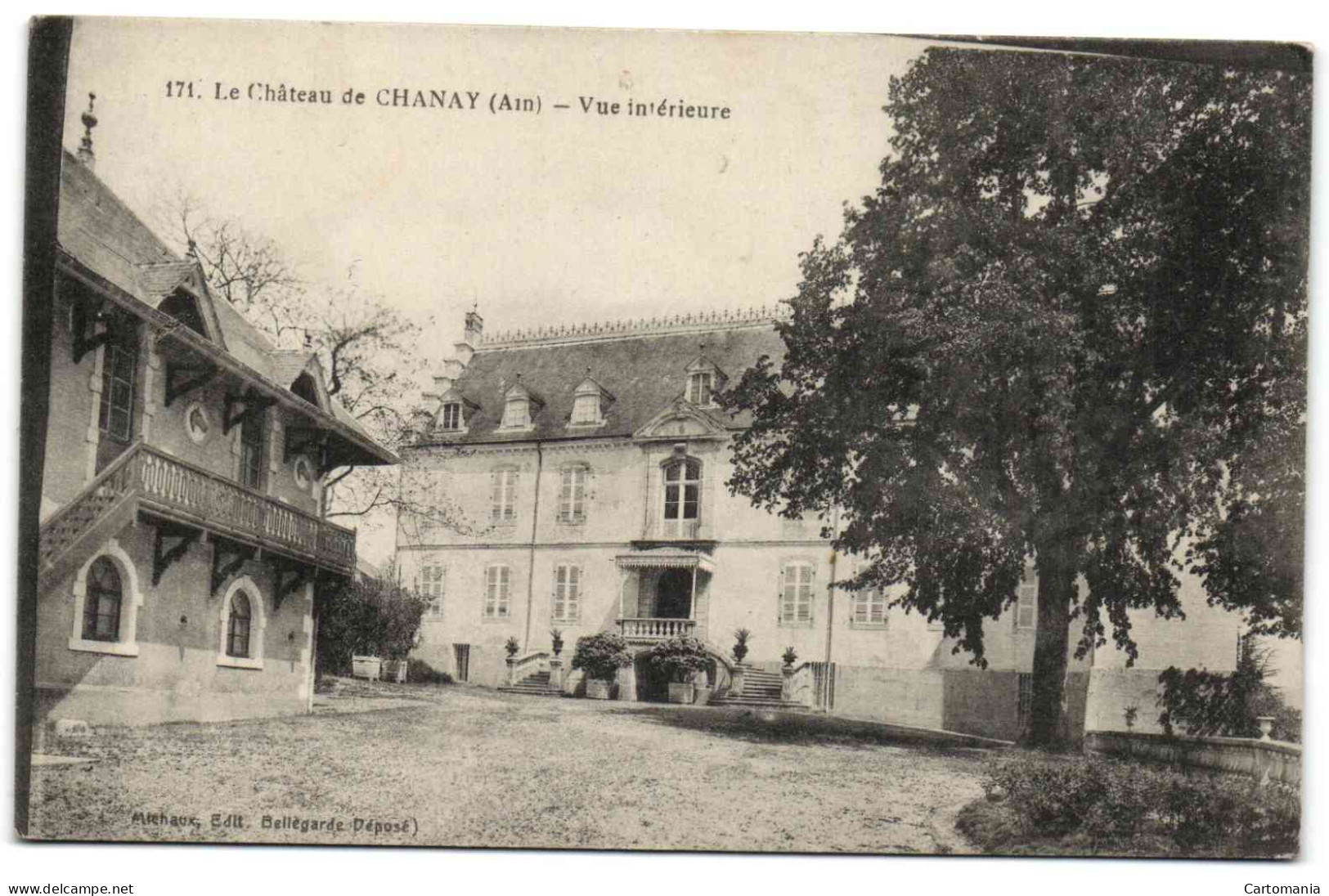 Le Château De CHANAY (Ain) - Vue Intérieure - Seyssel