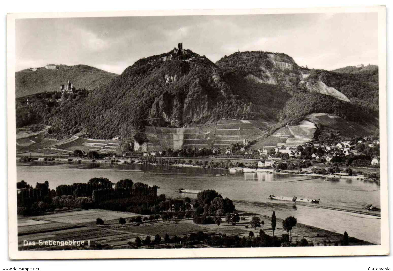 Das Siebengebirge - Hotel-Rastaurant Auf Dem Drachenfels Köningswinter A. Rh. - Drachenfels