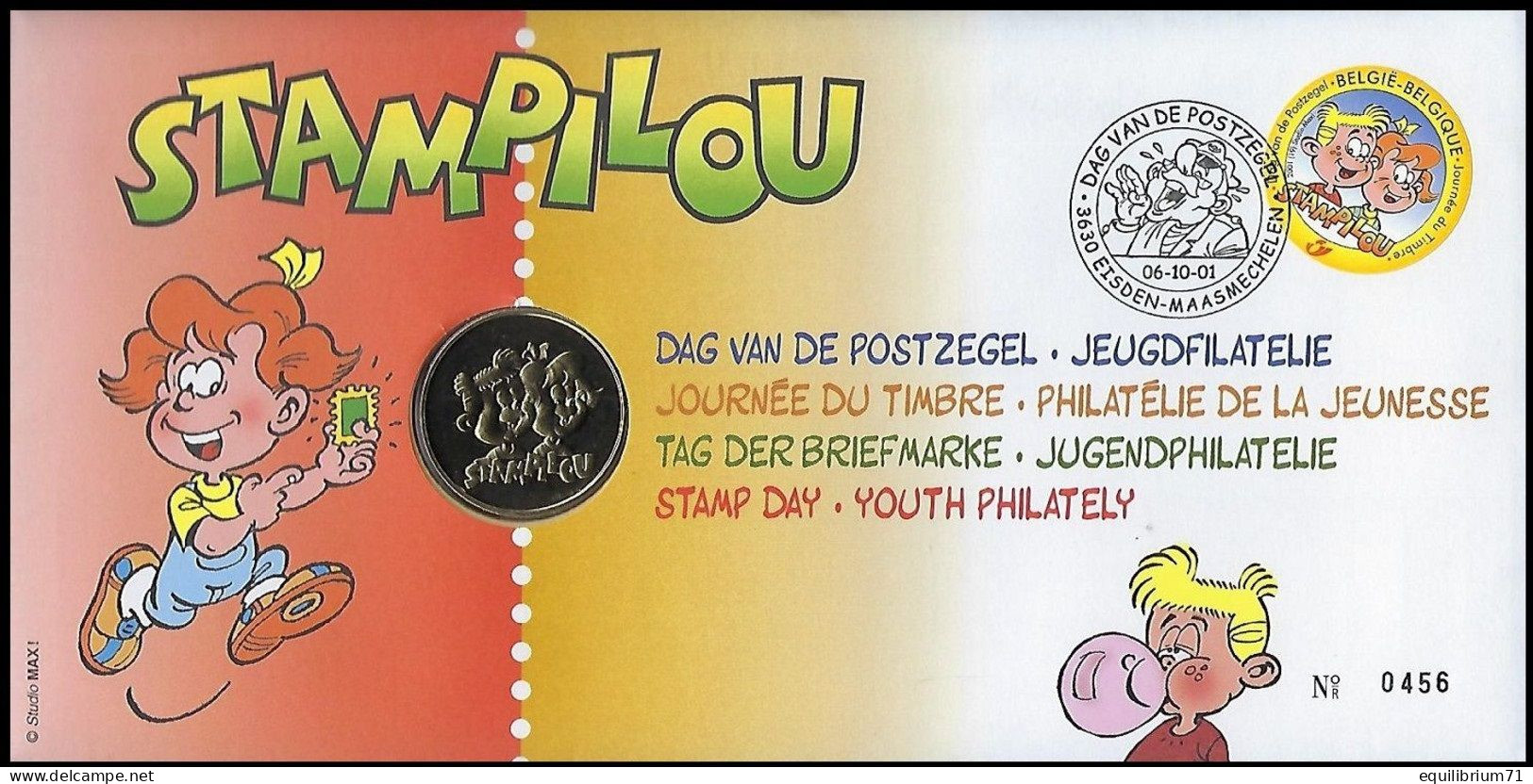 NUMISLETTER 3023° - Stam Et Pilou / Stam & Pilou / StamPilou - Carnet / Boekje - BELGIQUE / BELGIË / BELGIEN - Numisletter