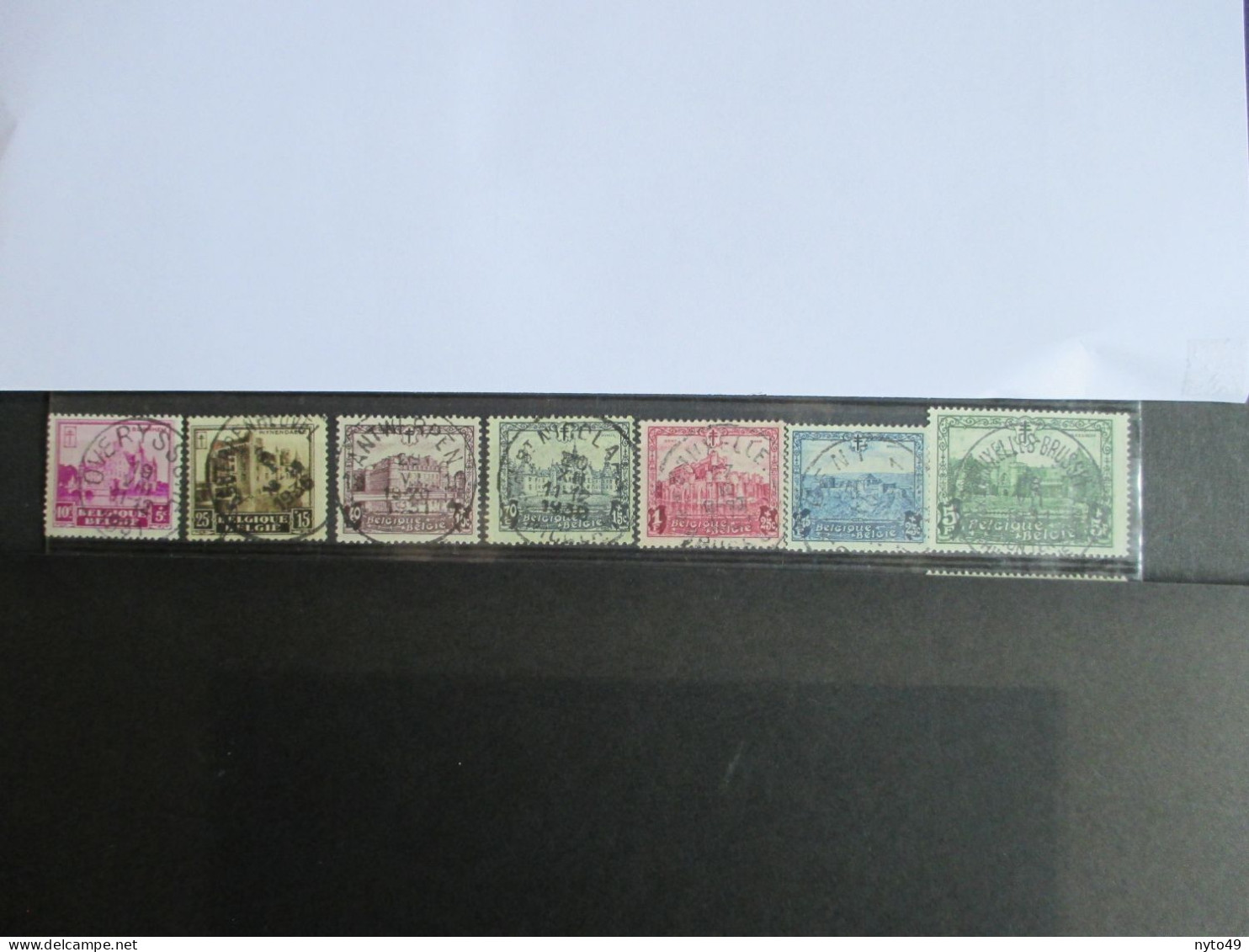 308/14 - Kastelen - Reeks Met Centrale Stempels - OCB € 60 - Used Stamps
