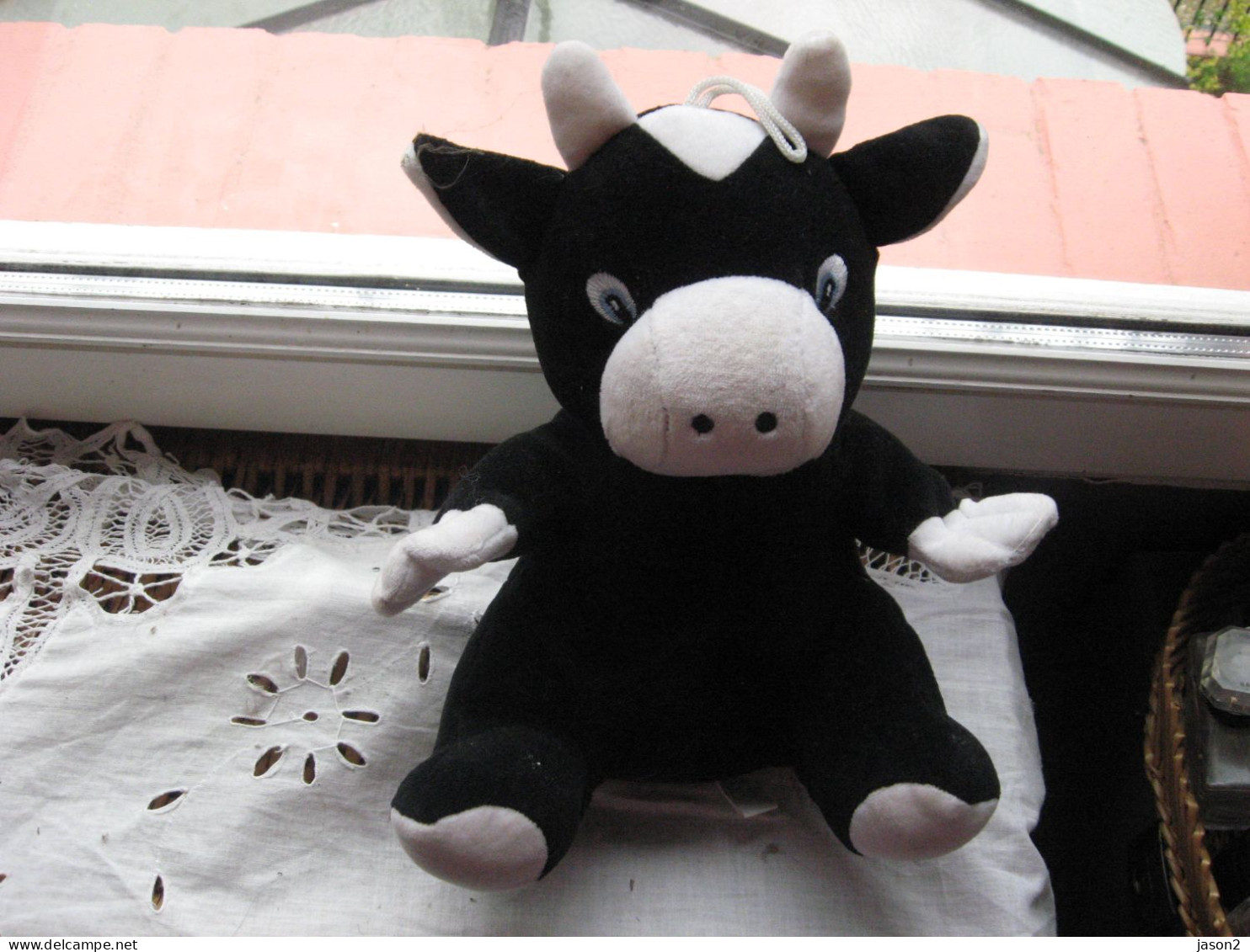 Peluche VACHE Gipsy 28cm - Peluches