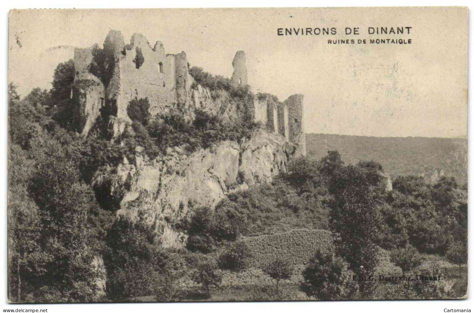 Environs De Dinant - Ruines De Montaigle (Edit. G. Destexhe, Dinant) - Onhaye