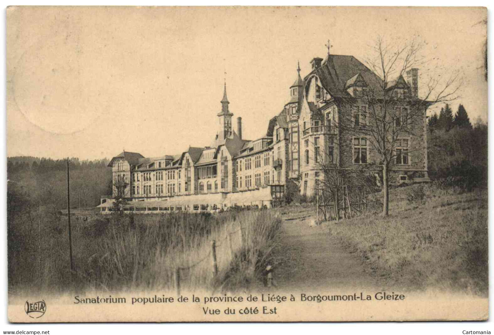 Sonatorium Populaire De La Province De Liège à Borgoumont-La Gleize - Vue Côté Est - Stoumont