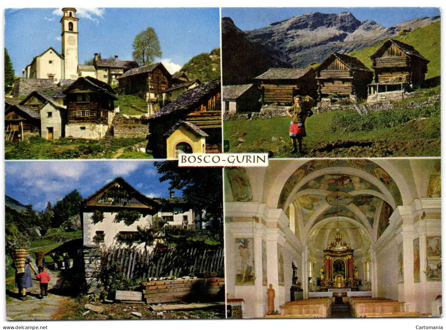 Bosco-Gurin - Das Deutchsprachtige Walserdorf Im Tessin - Bosco/Gurin