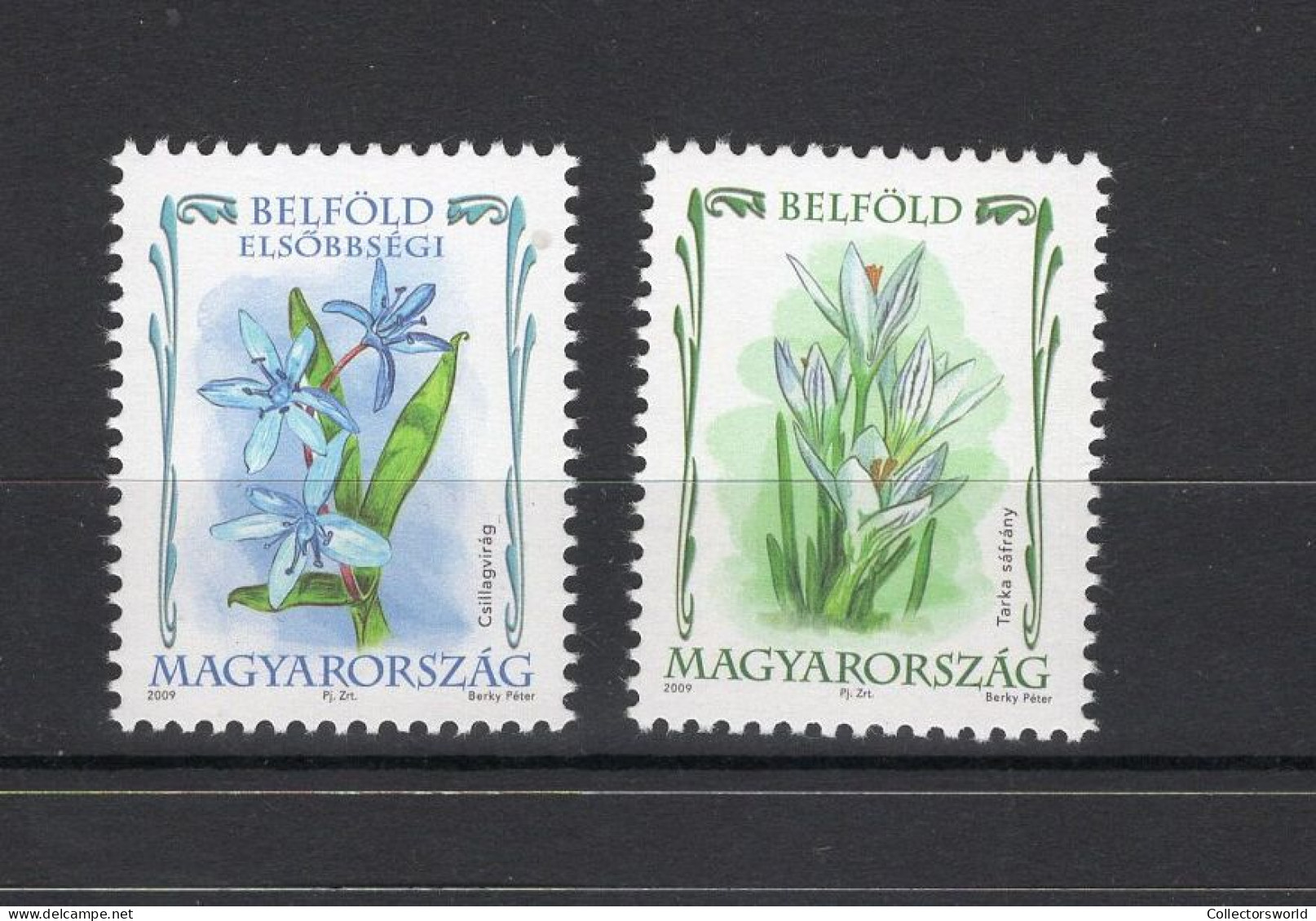 Hungary Serie 2v 2009 Flora Flowers MNH - Nuevos