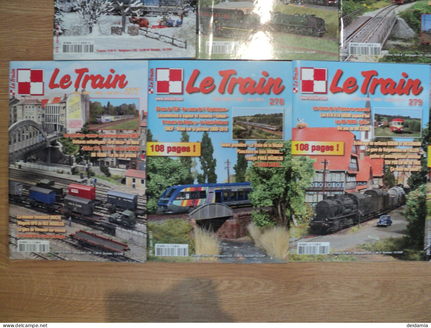 Lot De 21 REVUES LE TRAIN 2010/2011 - Littérature & DVD