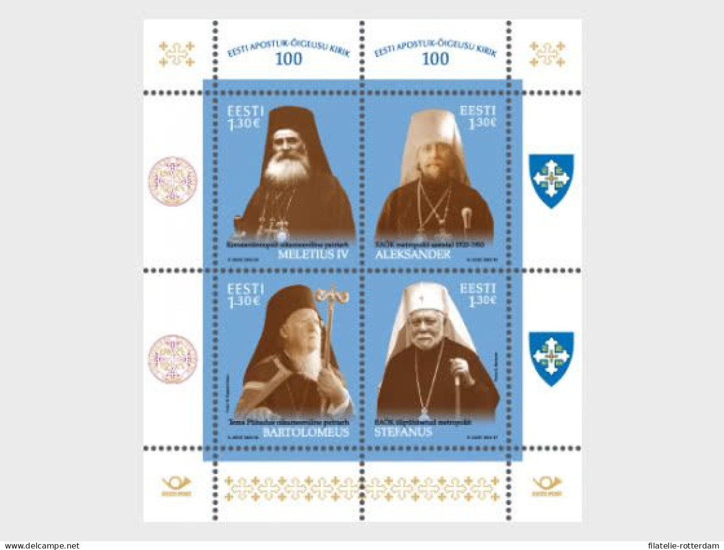 Estonia / Estland - Postfris / MNH - Sheet Orthodox Church 2023 - Estonie