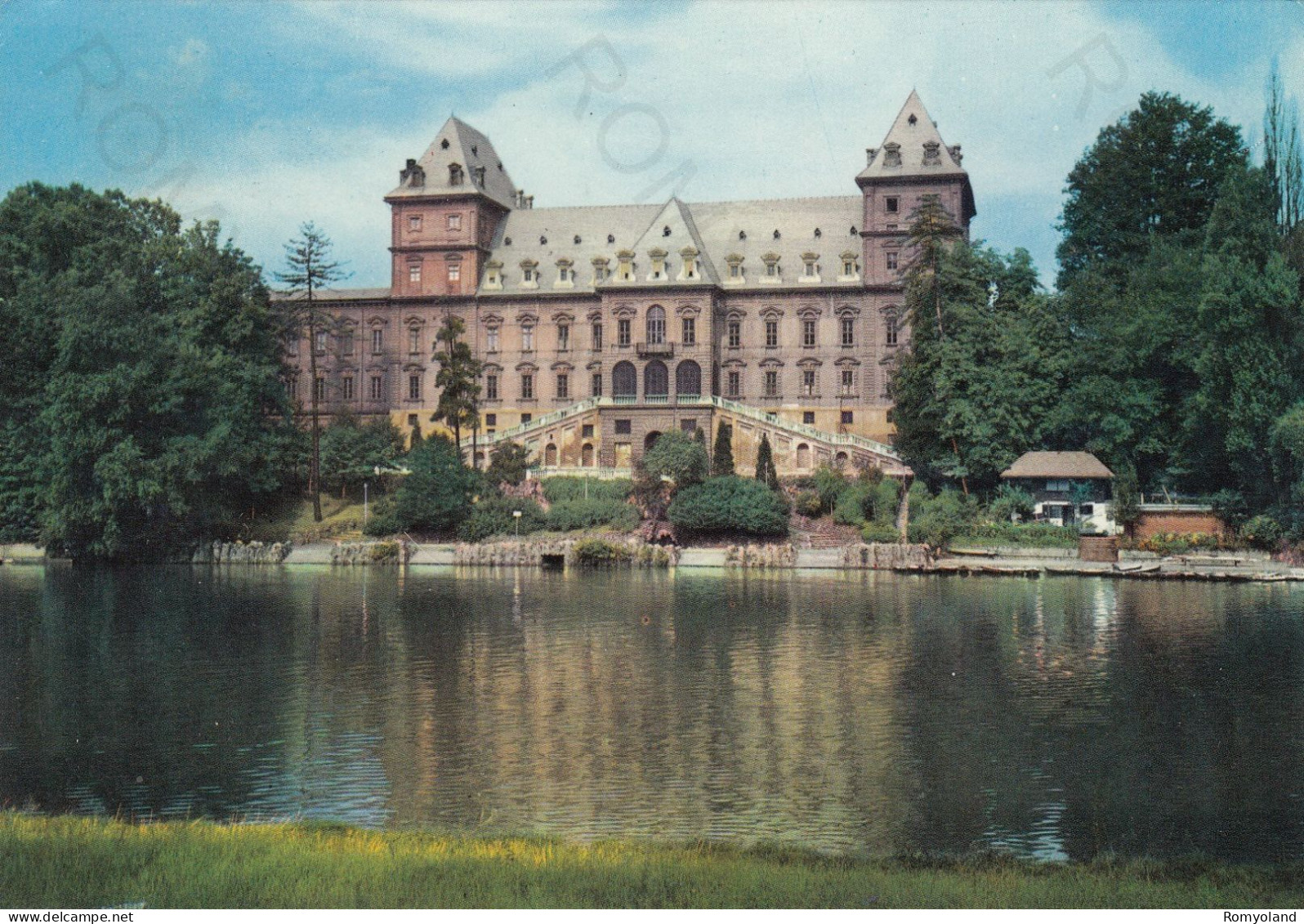 CARTOLINA  TORINO,PIEMONTE-CASTELLO DEL VALENTINO-STORIA,MEMORIA,CULTURA,RELIGIONE,IMPERO,BELLA ITALIA,VIAGGIATA 1969 - Castello Del Valentino