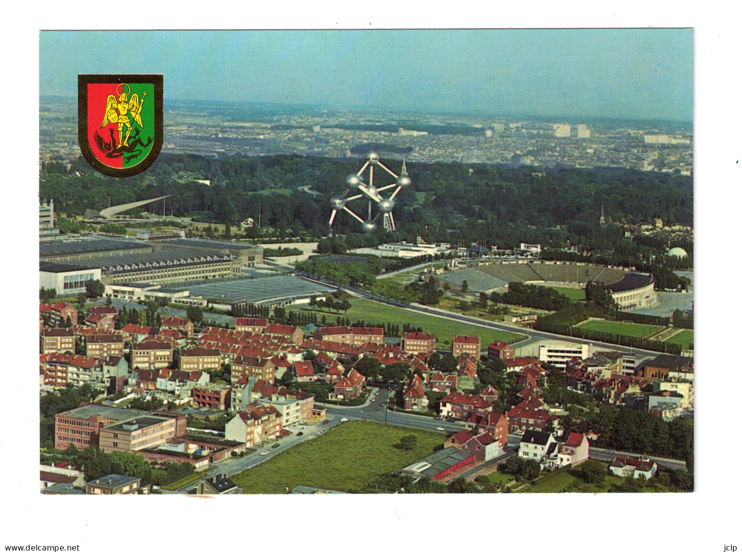 BRUXELLES -BRUSSEL - Panorama Avec Le Heysel. - Panoramische Zichten, Meerdere Zichten