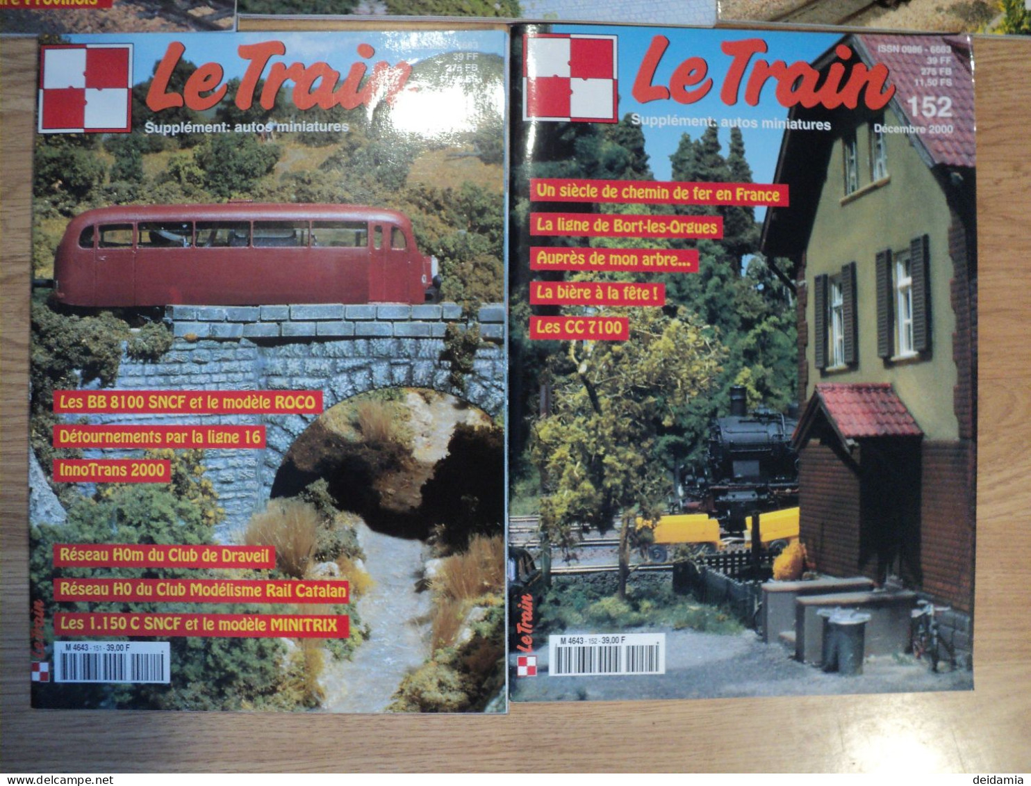 Lot De 12 REVUES LE TRAIN Année 2000 - Literatuur & DVD