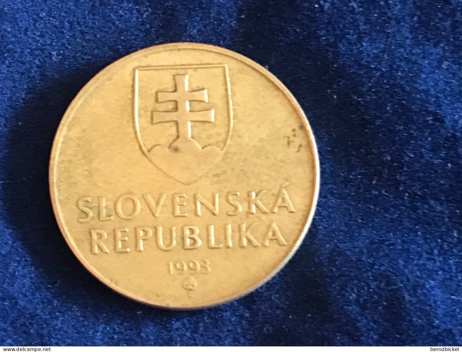 Münze Münzen Umlaufmünze Slowakei 1 Krone 1993 - Slovaquie