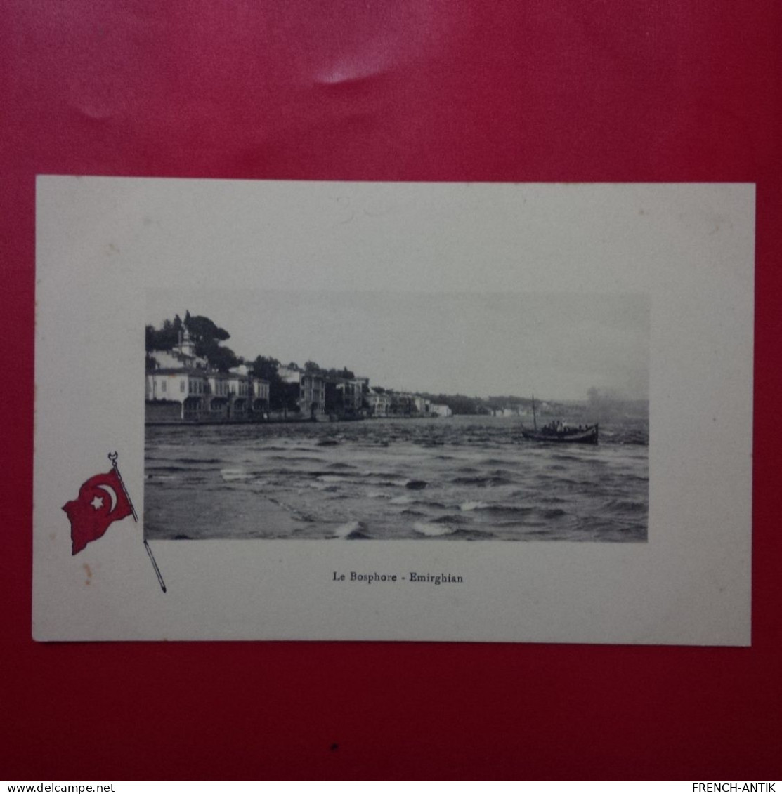 TURQUIE LE BOSPHORE EMIRGHIAN DRAPEAU - Turquia