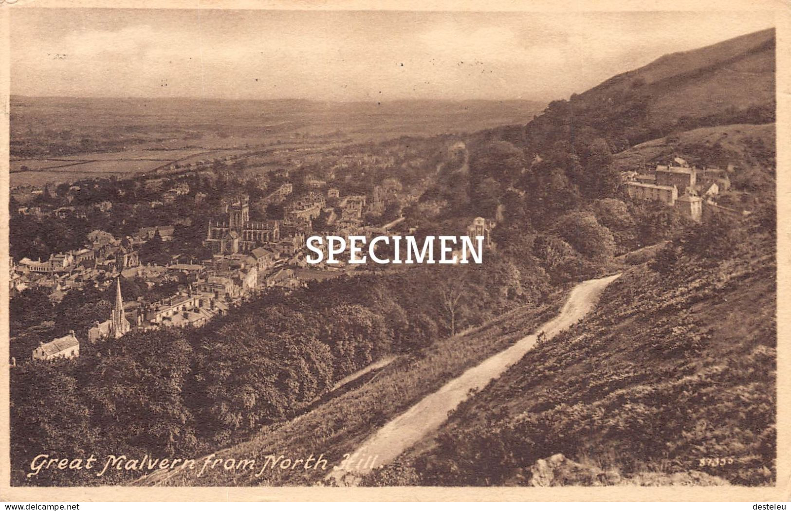 Great Malvern From North Hill - Malvern